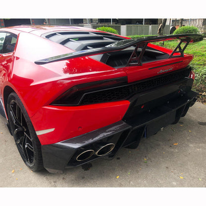 Carbon Fiber M Style Rear Diffuser - Lamborghini Huracan