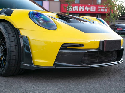 Carbon Fiber Upper Front Bumper Trim Lip - Porsche 992 GT3 RS