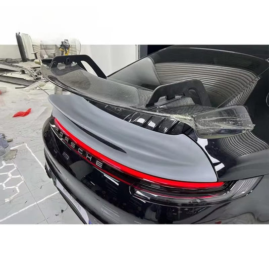 Dry Carbon Fiber GT3 Style Rear Wing Kit - Porsche 911 992 Carrera 2020+