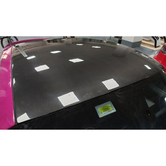 Dry Carbon Fiber Roof Add-On Overlay - Porsche 911 992 Carrera Coupe 2019+