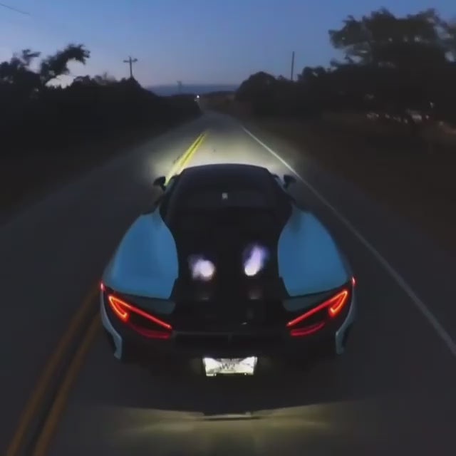 McLaren 600LT Straight Catback Exhaust System