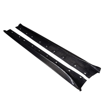 Carbon Fiber GT2 RS Style Side Skirts - Porsche 911 991 Turbo S 2014-2019 / 991.2 GT2 RS 2018-2019