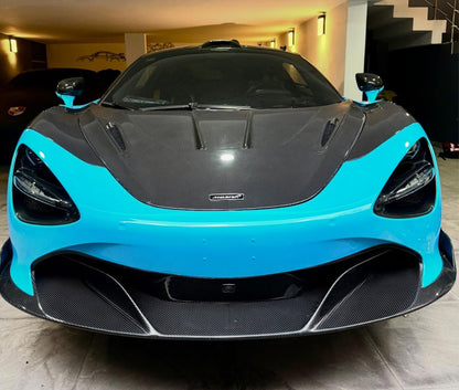 V2 Dry Prepreg Carbon Fiber Front Lip - McLaren 720S