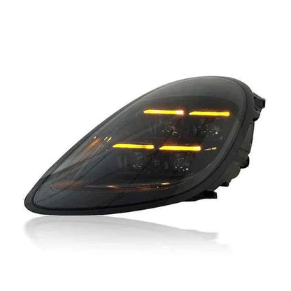 718 Matrix Style LED Headlights - Porsche 718 Boxster Cayman GT4 GT4 RS 2016-2024