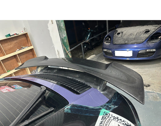 Prepreg Carbon Fiber Rear Wing with FRP Base - Porsche 911 992 2019+