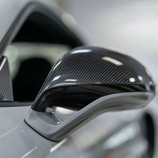 Carbon Fiber Mirror Cap Replacement - Porsche 911 991.1 GT3 2015-2018