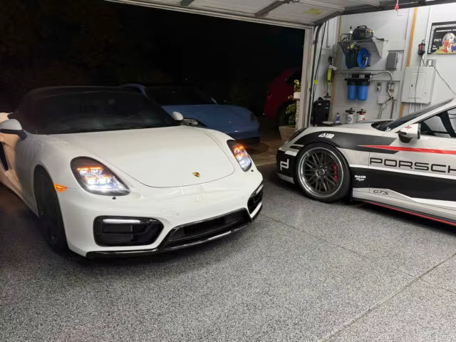 Matrix Style LED Headlights - Porsche 981 Boxster / Cayman / GT4 2013-2016