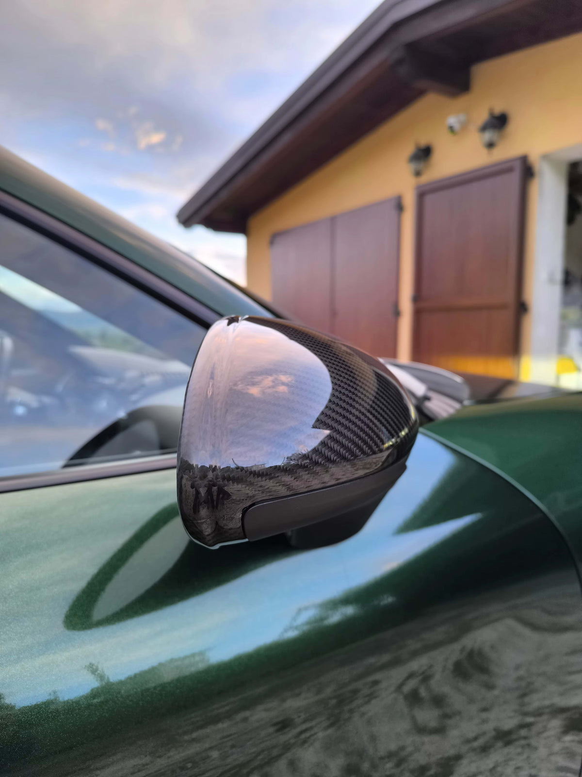 Dry Carbon Fiber Mirror Caps - Porsche 718 Cayman / Boxster 2016-2025