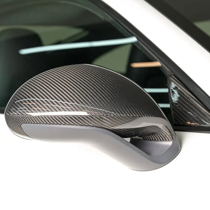 Carbon Fiber Mirror Cap Replacement - Porsche 911 991.1 GT3 2015-2018