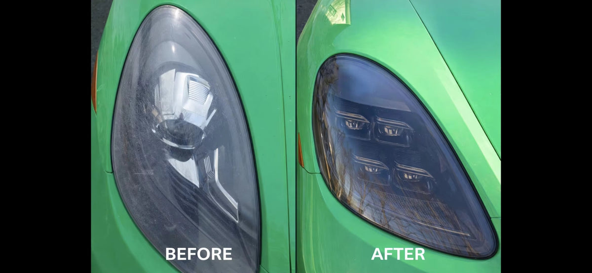 LED Matrix Style Headlight Replacement Upgrade - Porsche 718 Boxster / Cayman 982 2016-2023