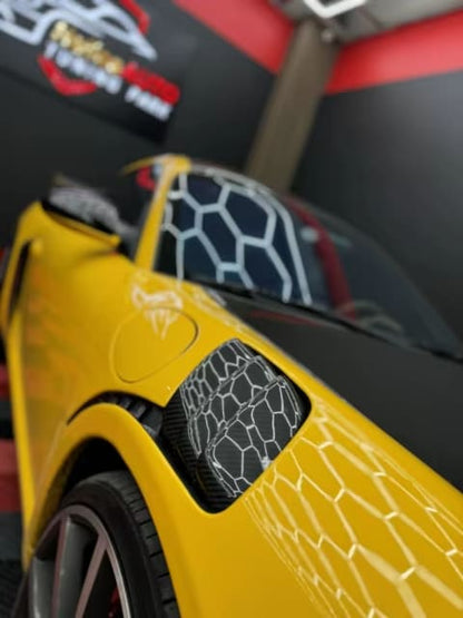 Carbon Fiber GT2 RS Style Front Fender Set - Porsche 911 991 2012-2018
