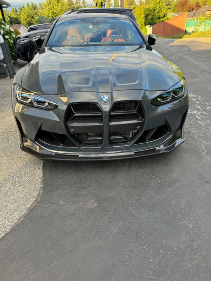 CSL Style Prepreg Carbon Fiber Front Grille – BMW M3 G80 & M4 G82/G83 (2021+)