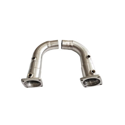 Performance Sport Exhaust Downpipes Catted Catless - Porsche 911 991.2 3.0T