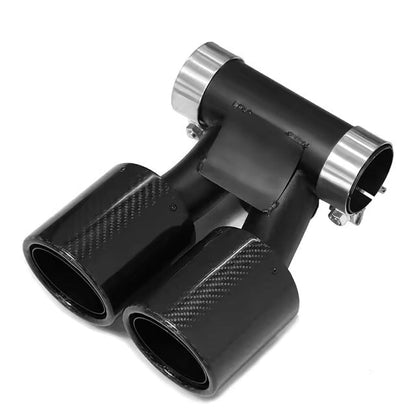 Carbon Fiber Dual Exhaust Tip - Porsche 718 Boxster Cayman 982 2016-2020