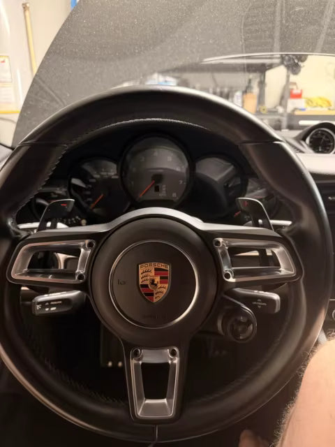 Alloy Magnetic Paddle Shifter Steering Wheel - Porsche 992 GT3 GT3 RS & 718
