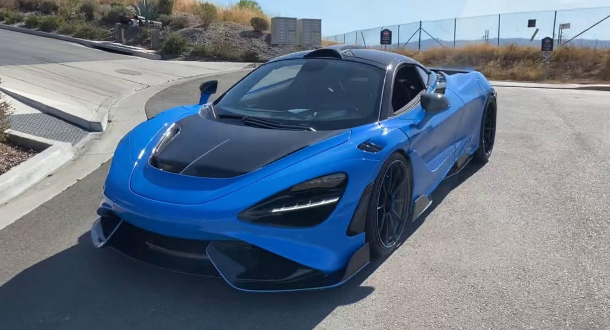765LT Style Half FRP & Carbon Fiber Conversion Body Kit - McLaren 720S