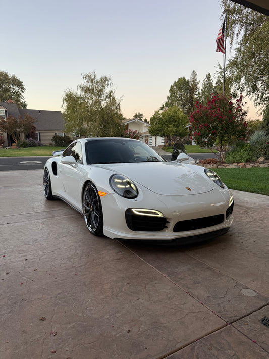 Facelift Style 992 Matrix Yellow White DRL Switchbacks LED Headlight Upgrade V1 - Porsche 911 991.1 991.2