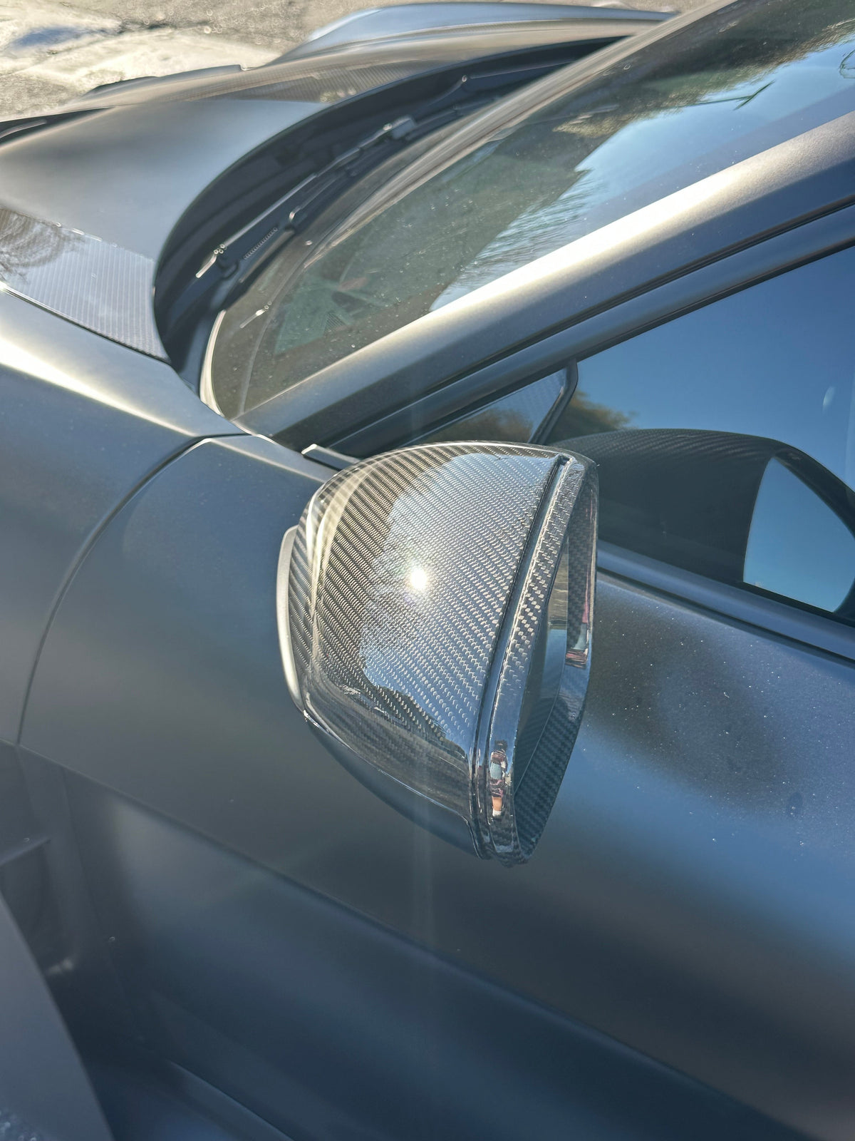 Dry Carbon Fiber Mirror Housing Replacements - Porsche 911 992 2020-2024