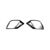 Brabus Style Carbon Fiber Fog Lamp Covers - Mercedes Benz X290 GT43 / GT50 / GT53 / GT63 AMG