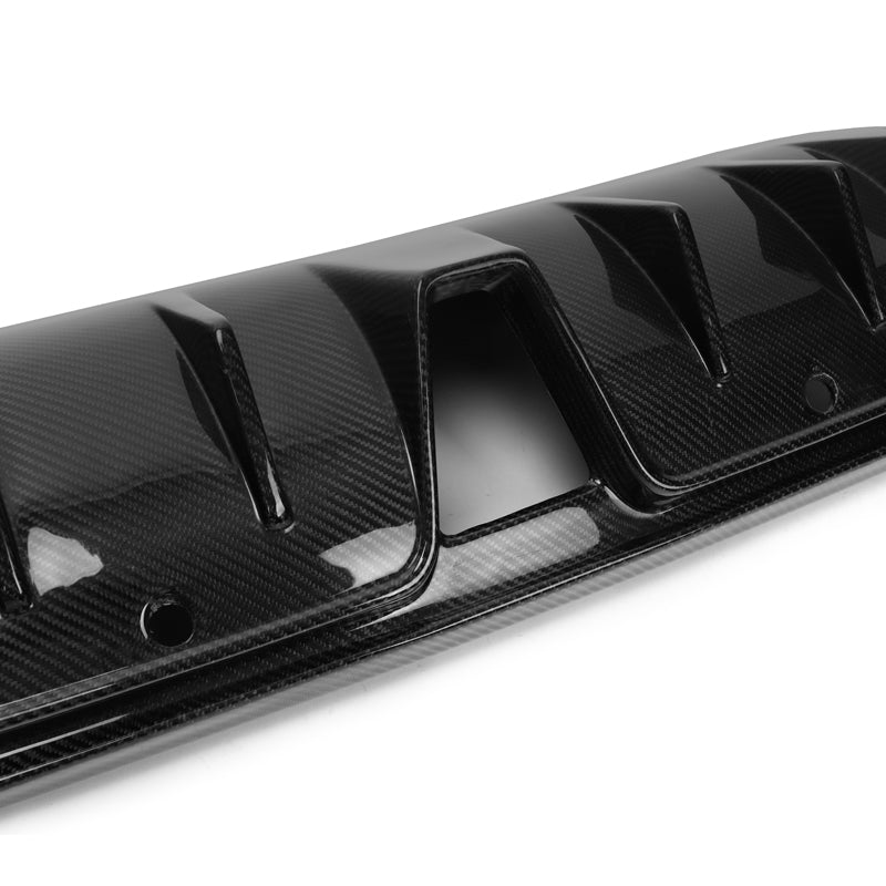 Brabus Style Carbon Fiber Rear Diffuser - Mercedes Benz W205 C-Class ...