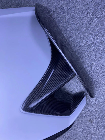 TCI Dry Carbon Fiber Rear Replacement Bumper with Diffuser - McLaren 720S