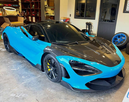 V2 Dry Prepreg Carbon Fiber Front Lip - McLaren 720S