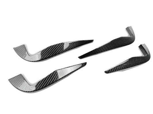 Carbon Fiber Front Bumper Canards - Audi MK3 TTRS