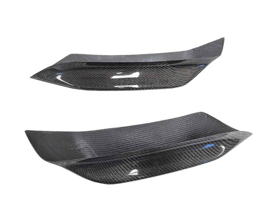 Carbon Fiber Front Upper Splitters - BMW F80 M3 & F82 / F83 M4