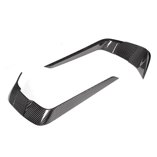 Carbon Fiber Front Upper Splitters - BMW G14 / G15 / G16 8 Series