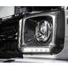 Carbon Fiber Headlamp Frame - Mercedes Benz W463 G-Class