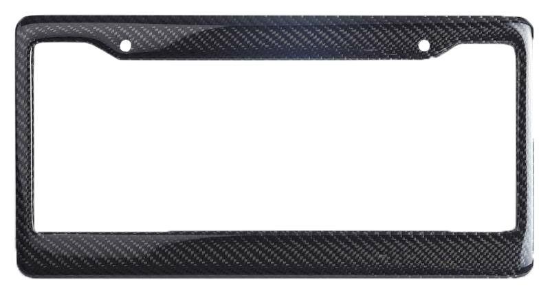 Carbon Fiber License Plate Frame – The Carbon Lab