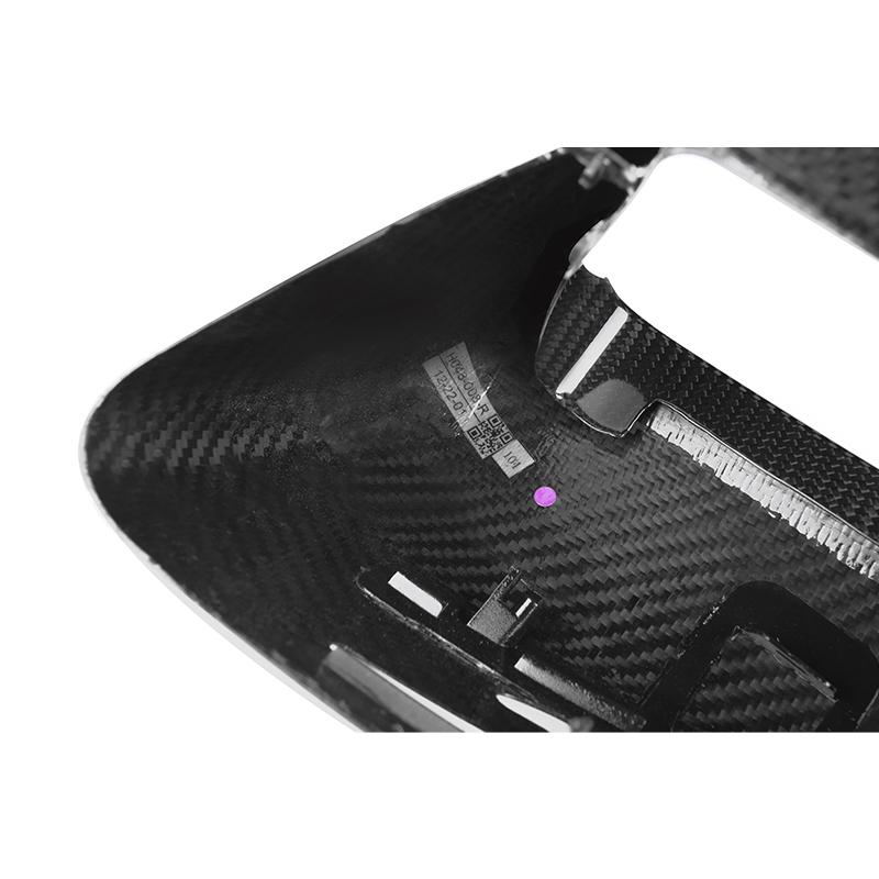 2x Carbon Fiber Look Mirror Cover Caps For Mercedes Benz W176 W246 W204 W212 W221 – ABS Plastic