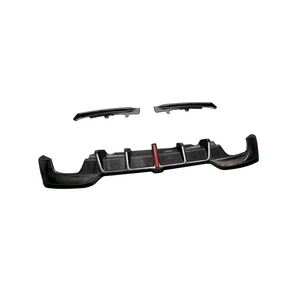 KST Carbon Fiber Rear Diffuser w/ Rainlight - BMW G20 3 Series – The ...