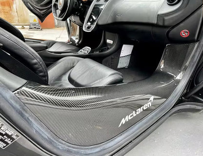 Carbon Fiber Door Sill Trim Set - McLaren 540C / 570S / 570GT / 600LT