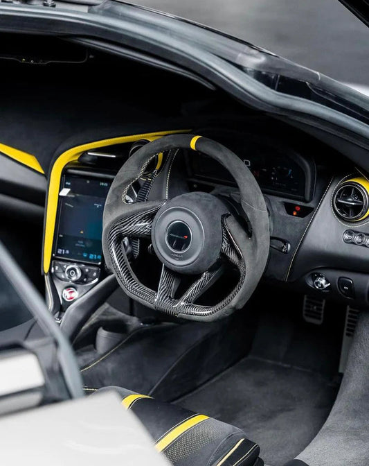 Custom Carbon Fiber Steering Wheel - McLaren | Made to Order