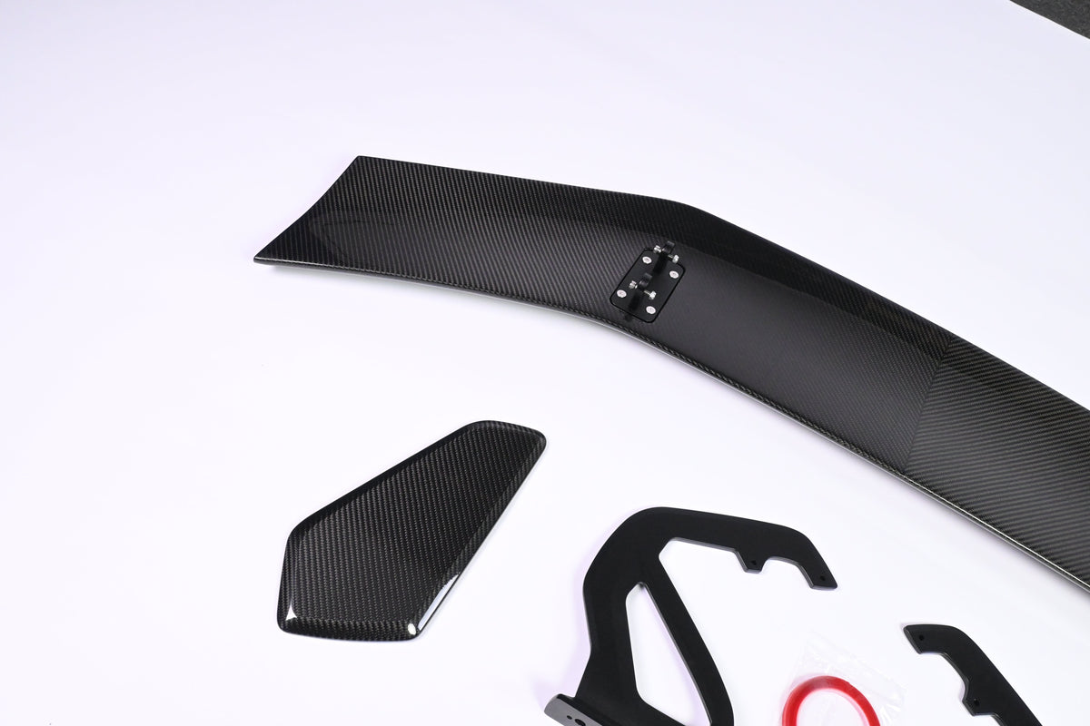 GT4 RS Style Carbon Fiber Rear Spoiler Wing - Porsche Boxster Cayman 981 / 987