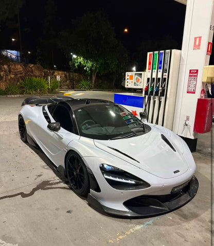 V2 Dry Prepreg Carbon Fiber Front Lip - McLaren 720S