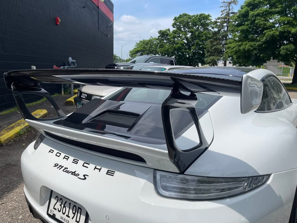 Prepreg Carbon Fiber GT2RS Wing - Porsche 911 991 / Turbo 2012-2018