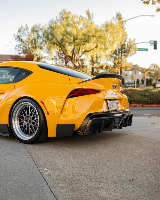 ED1 Style Carbon Fiber Trunk Spoiler - Toyota A90 Supra