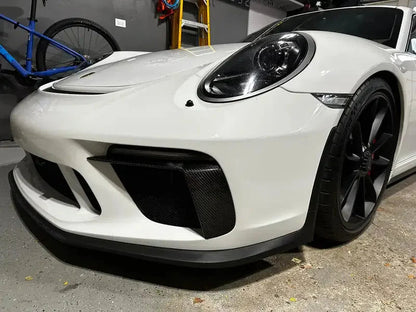 Carbon Fiber Front Splitter Canards - Porsche 911 991.1 GT3 RS 2015-2016