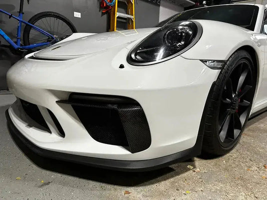 Carbon Fiber Front Splitter Canards - Porsche 911 991.1 GT3 RS 2015-2016