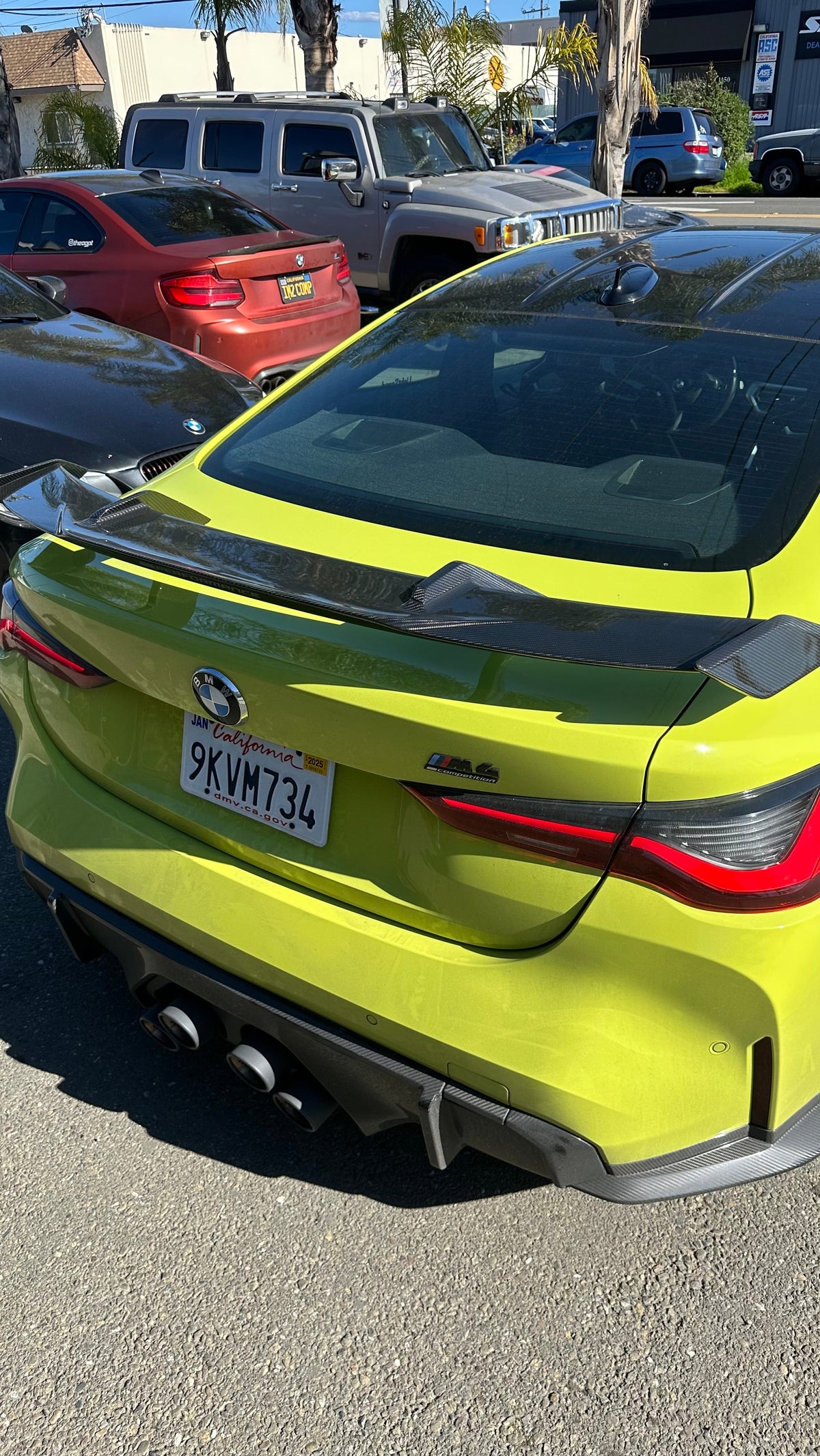 MP Style Carbon Fiber Flow-Through Rear Spoiler Wing – BMW G80 M3 & G82/G83 M4 (2020+)