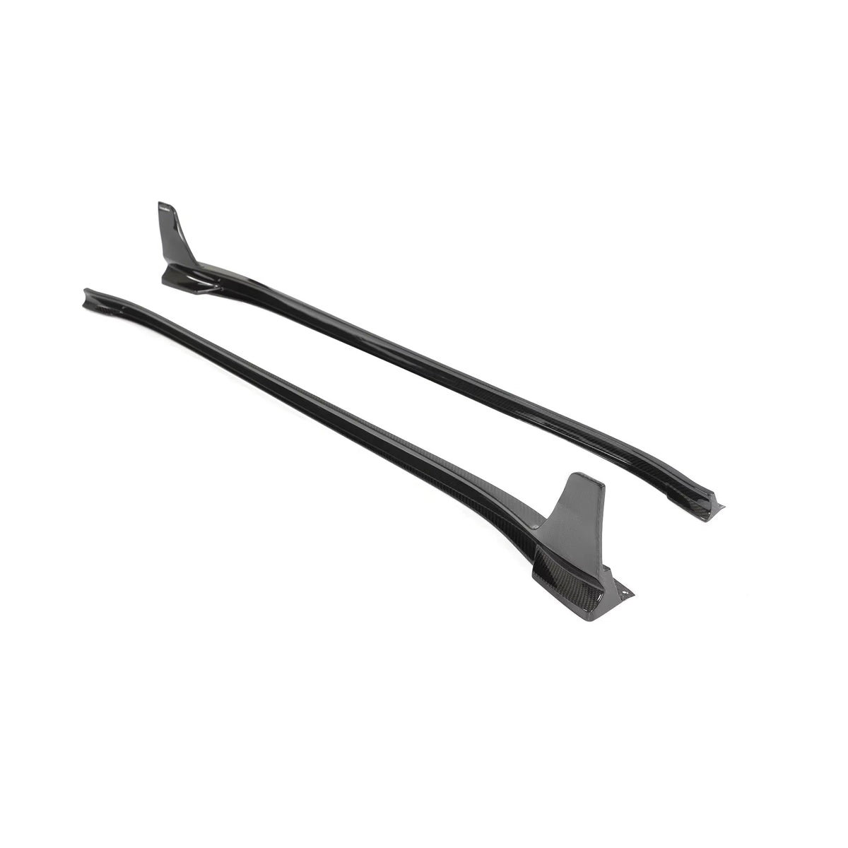 OEM Style Carbon Fiber Side Skirts w/ Winglets - Porsche 911 992 2019-2023