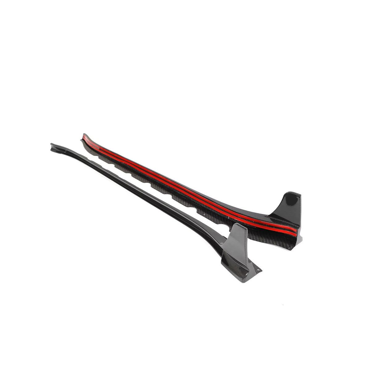 OEM Style Carbon Fiber Side Skirts w/ Winglets - Porsche 911 992 2019-2023