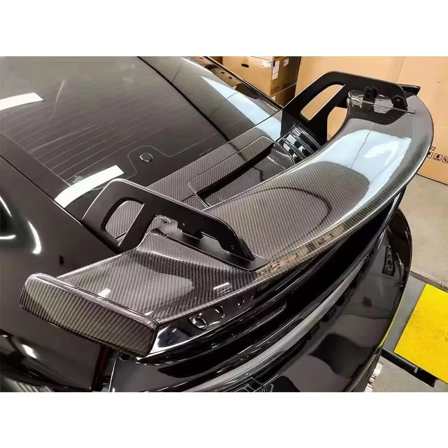Dry Carbon Fiber GT3 Style Rear Wing Kit - Porsche 911 992 Carrera 2020+