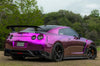Carbon Fiber Rear Diffuser with LED Strip for GTR 09-15