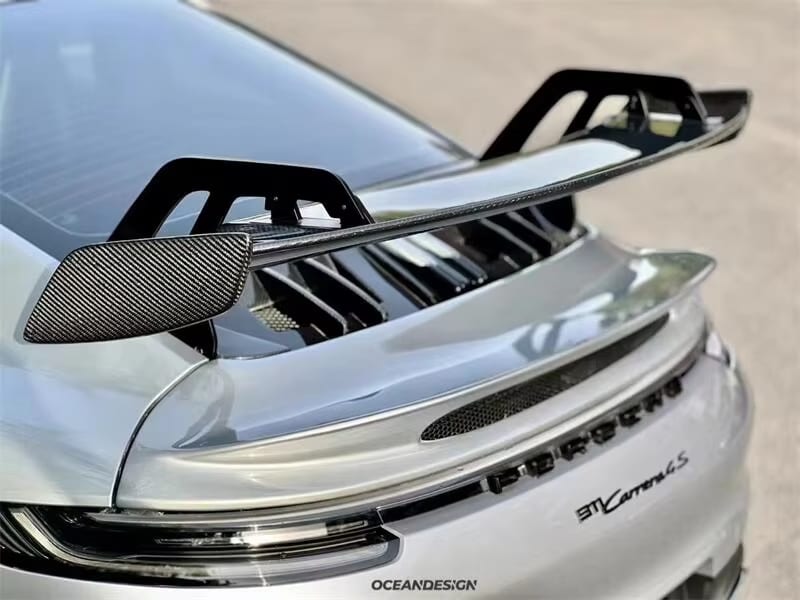 Dry Carbon Fiber GT3 Style Rear Wing Kit - Porsche 911 992 Carrera 2020+