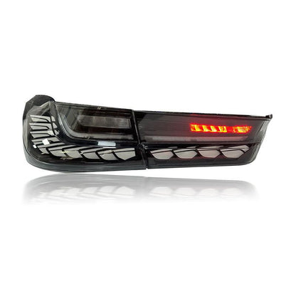 GTS Style Clear OLED Taillights - BMW G80 M3 & G20 3 Series