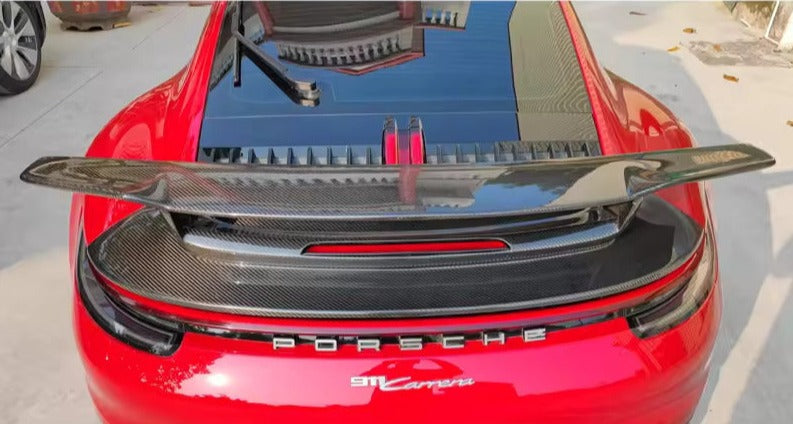 Carbon Fiber Rear Wing - Porsche 911 992 Carrera 2020+