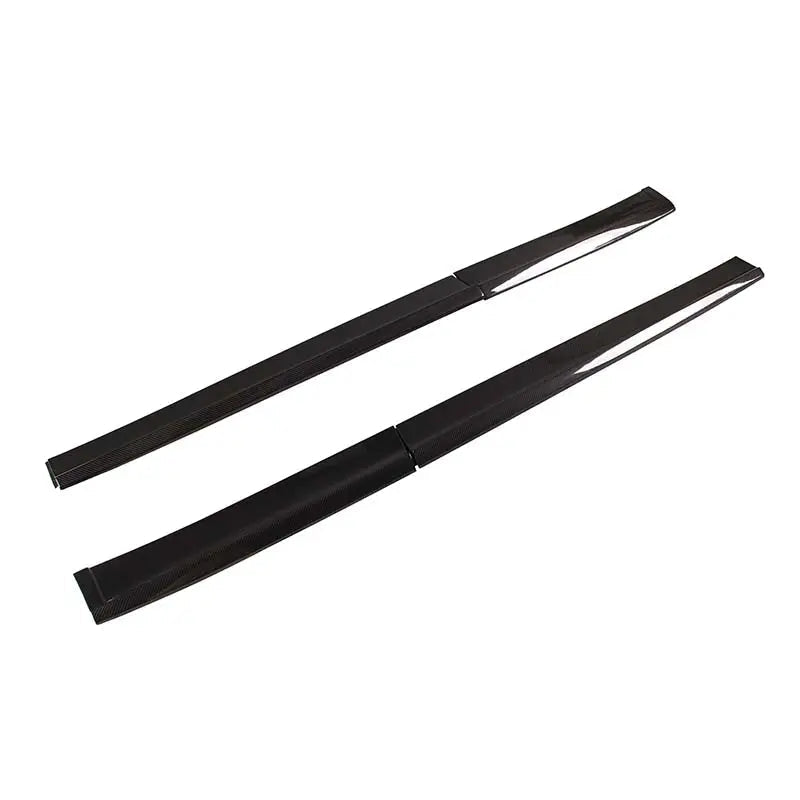 Paktechz Dry Carbon Fiber Lower Door Guard Molding Trims - Porsche Cayenne Coupe